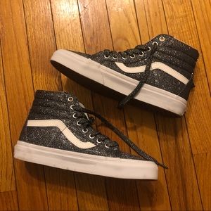 Vans Unisex SK8-Hi High-Top Sneakers (glitter)